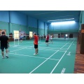 piso de quadra de badminton interno portátil