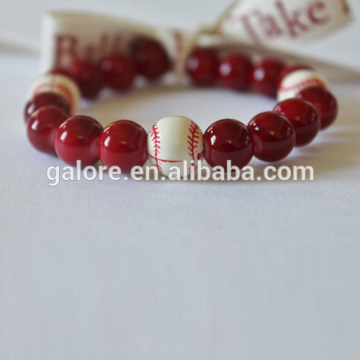 high quality custom made promotional costume jewelry ribbon bracelets