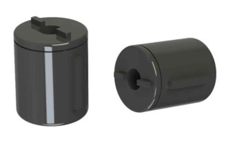 Plastic Hinge Barrel Damper For Auto Cosmetic Mirror