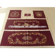 wool and silk hand knotted aubusson sofa cover