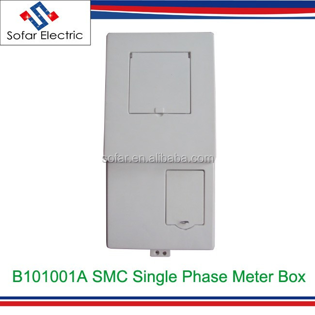 FRP GRP SMC DMC Plastic Single Phase Distribution Meter Box