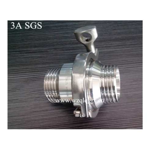 Sanitary Stainless Steel Male Threaded Check Valve