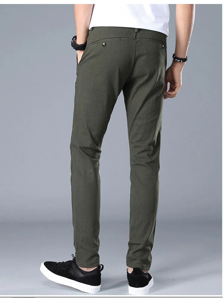 Wholesale Outdoor Fashionable Summer Thin Cotton Casual Men's Pants