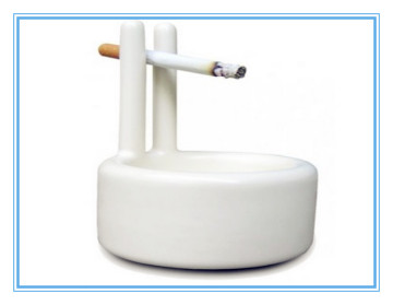 Ceramic Ashtray, Porcelain Ashtray, Somking Set. Smoking Accessory, Souvenir Item (CKCAY100308)