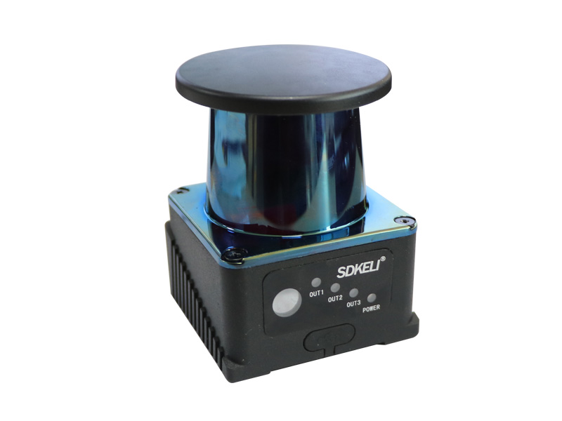 Área LiDAR AGV AGC Segurança Sensor Detector