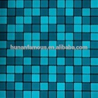 glow in the dark mosaic tile blue