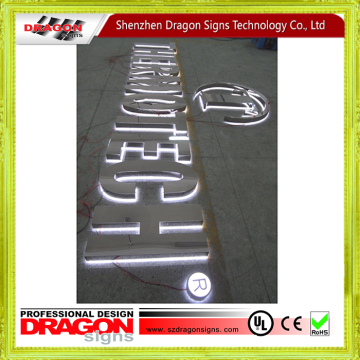 Professional led strip lighting signage