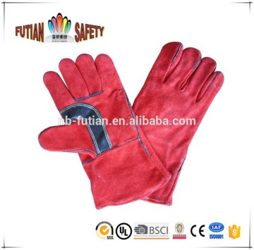 FTSAFETY top quality leather weling gloves