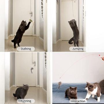 Mainan Kucing Kitten Toys Jump Latihan Mainan Interaktif