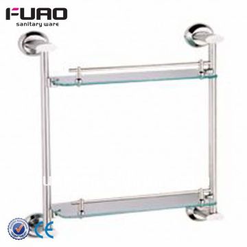 FUAO Fixing on wall laminated glass shelf