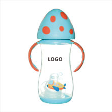 OEM 350mlPP big baby bottle Colorful baby bottle
