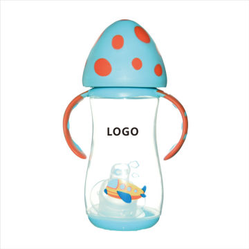 OEM 350mlPP big baby bottle Colorful baby bottle