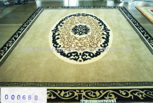 Delecate hand tufting carpet