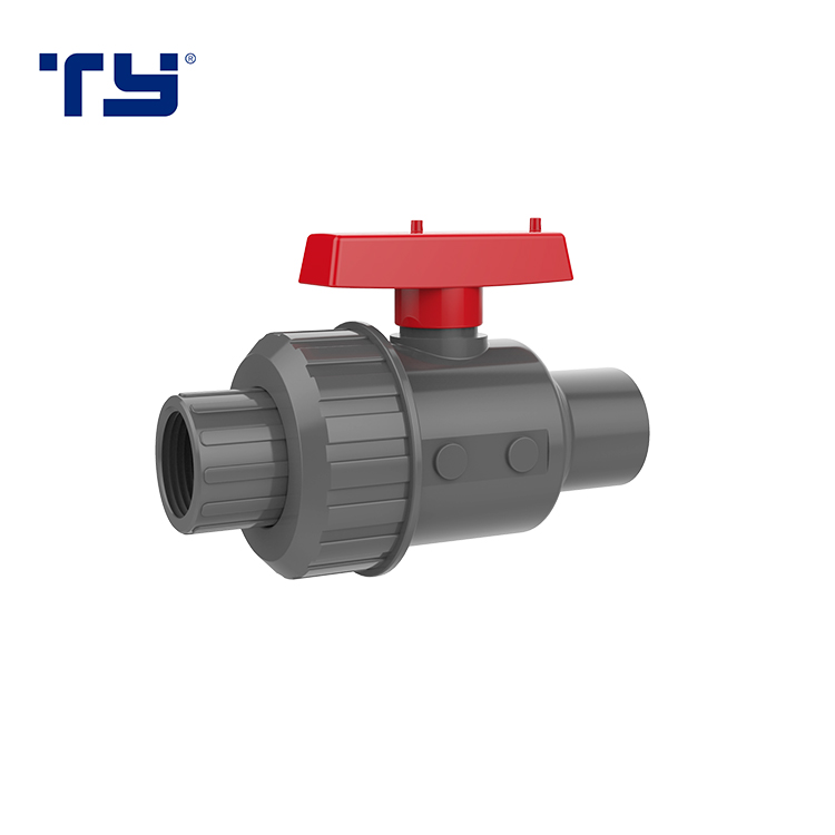 CPVC FITTING PLASTIC PIPE FITTINGS CPVC SINGLE UNION VALVE SOCKET