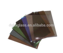 High quality tempered reflective glass price/tinted reflective glass /hard coating reflective glass