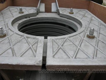 Copper Melting Induction Furnace, Aluminum Shell