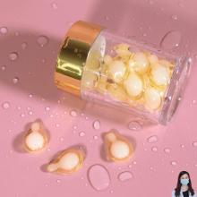 Amazon Hot Sale OEM Anti-Aging & Wrinkles Whitening Facial Serum Capsules Vitamin E Capsule For Facial Capsule