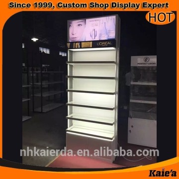 shop shelf display cosmetic cosmetic display shelf stand