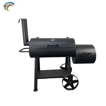 Commercial Portable Trolley Heavy Duty Outdoor Bbq Grills Charcoal