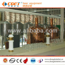 zhongde hotel draft beer equipment 500L