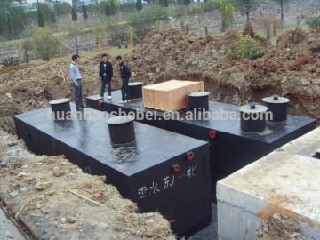 poultry factory waste water underground treatment equipment