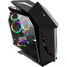 Tempered Glass ATX, Mini ITX, and Micro ATX Mid Tower PC Cases for Gaming Computers
