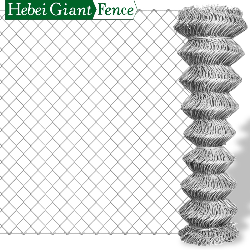 Protective Galvanized Chain Link Fence with PVC Surface