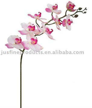 35.5" Artificial Orchid, Artificial Phalaenopsis, Silk Phalaenopsis, Artificial Potted Orchids