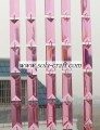 Hiasan Pernikahan Kristal Rectangle Clear Garland Beaded Garland