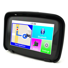 Waterproof IP67 5 Inch Motorcycle GPS Navigator with Newest Maps