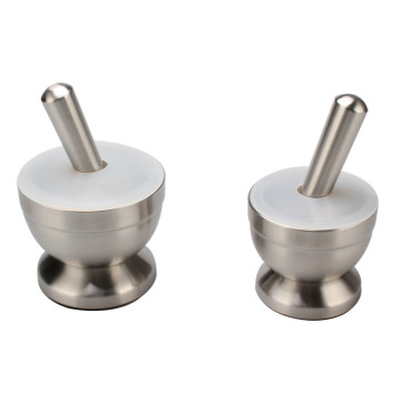 Stainless Steel Mortar &Pestle Grinder Set