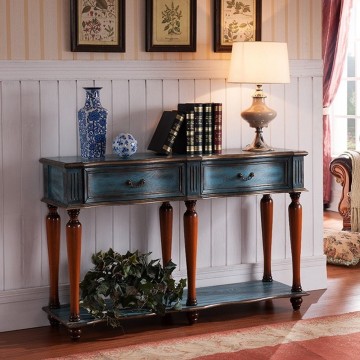 Wholesale console tables hall chest antique elm console cabinet
