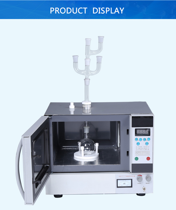 Lab Microwave Digestion System Chemical Reactor