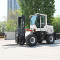 ยอดนิยม 4 WD Fork Lift 4x4 Terrain Diesel Forklift Truck สำหรับขาย