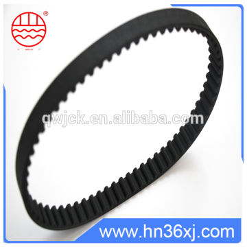Low noise auto rubber timing v-belt
