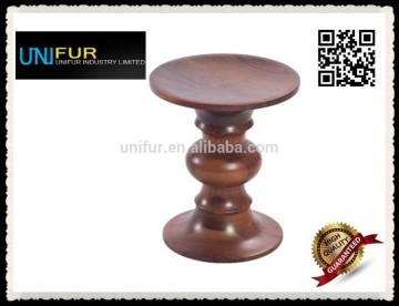 Replica mdoern deisgner solid classic walnut stools and tables for living rooms