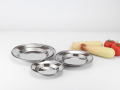 Kualiti 201 Stainless Steel Plates Kitchenware