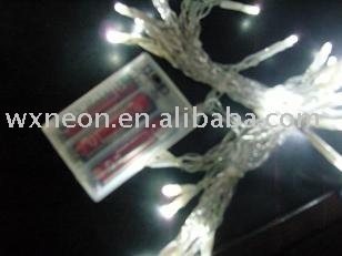 Battery-powered LED string light