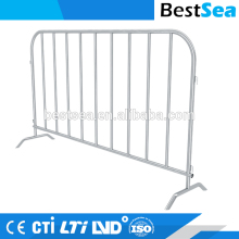 Pedestrian fence barricade steel, portable traffic crowd control barrrier