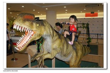 2014 High quality animatronic happy kid toy dinosaur