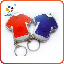 promotional personalized mini house souvenir led keyring