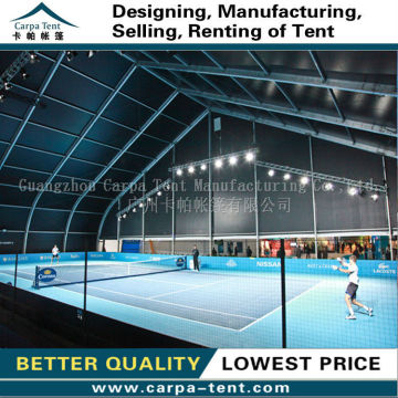Durable fabricated soccer tents, soccer halls with aluminium frame for sale