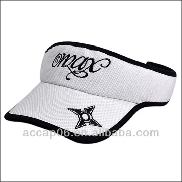 wholesale white vintage visor cap