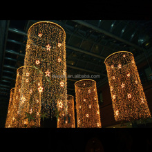 Hanging Fairy Light Chandelier for Hotel Christmas Displays