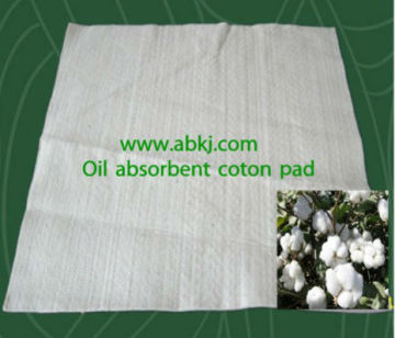 Oil absorbent cotton pad / Oil absorbent pad