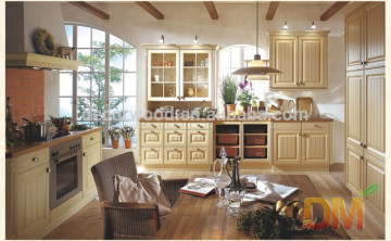 Beige Small modular kitchen cabinets