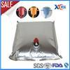 Bag in box use flexible plastic packaging bag