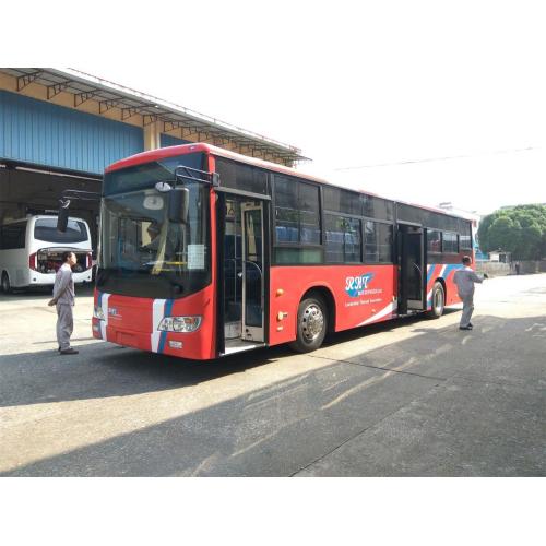 Bus kota 50 Kursi dengan pengereman pneumatik sirkuit ganda