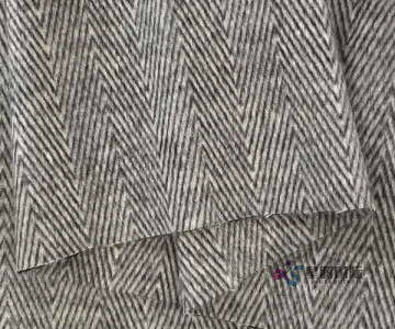 Popular Herringbone Design Alpaca Blend Fabric