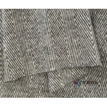 Popular Herringbone Design Alpaca Blend Fabric